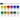Nuancier Aquarelle 12 godets